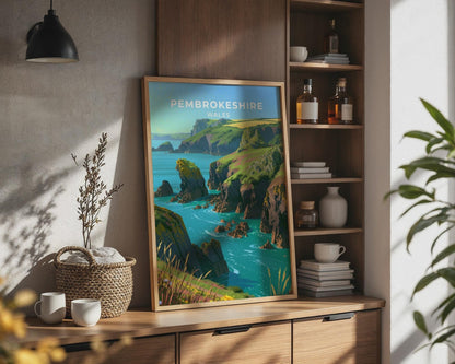 Pembrokeshire Poster - WanderWall