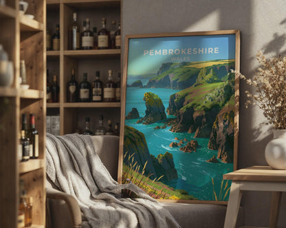 Pembrokeshire Poster - WanderWall