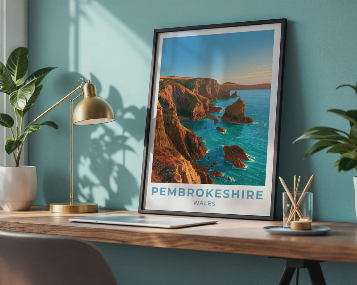 Pembrokeshire Poster - WanderWall