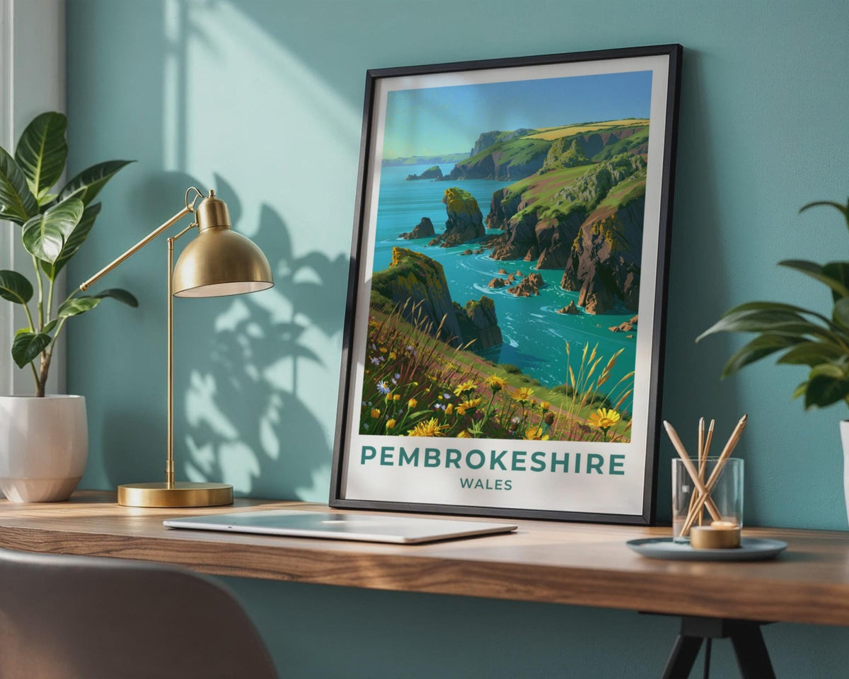 Pembrokeshire Poster - WanderWall