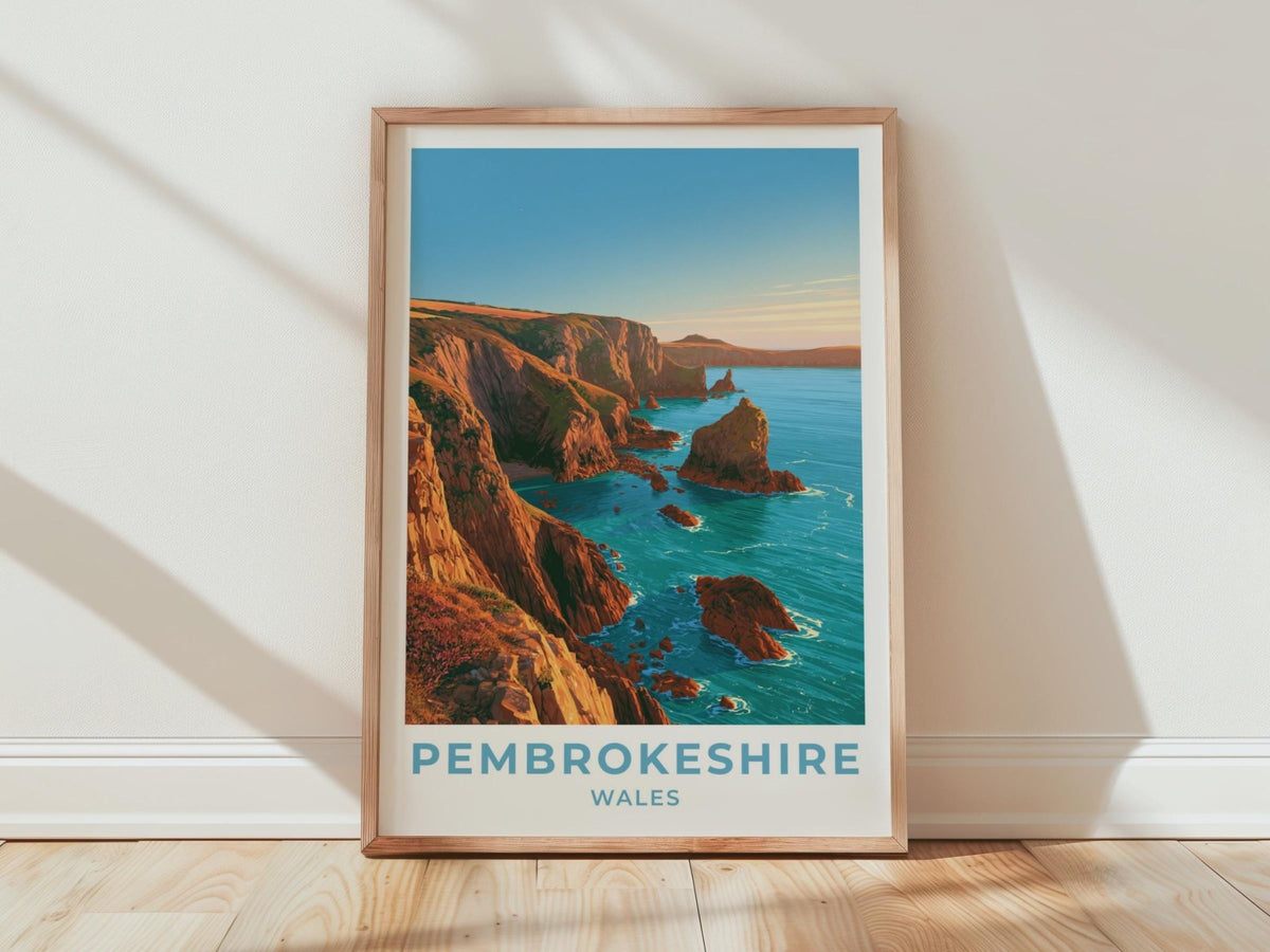 Pembrokeshire Poster - WanderWall