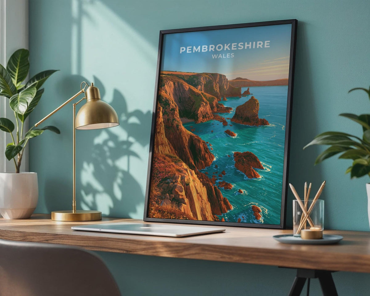 Pembrokeshire Poster - WanderWall