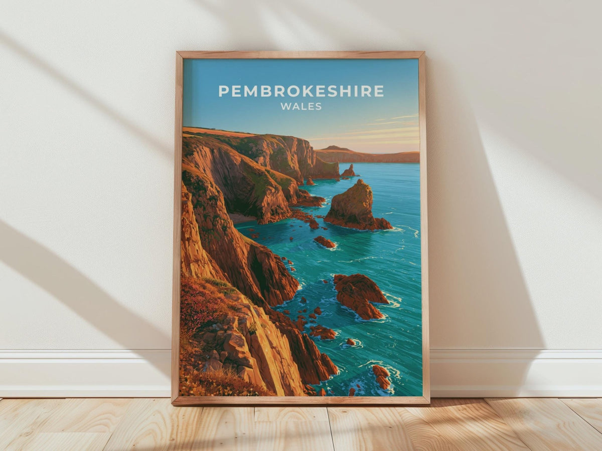 Pembrokeshire Poster - WanderWall