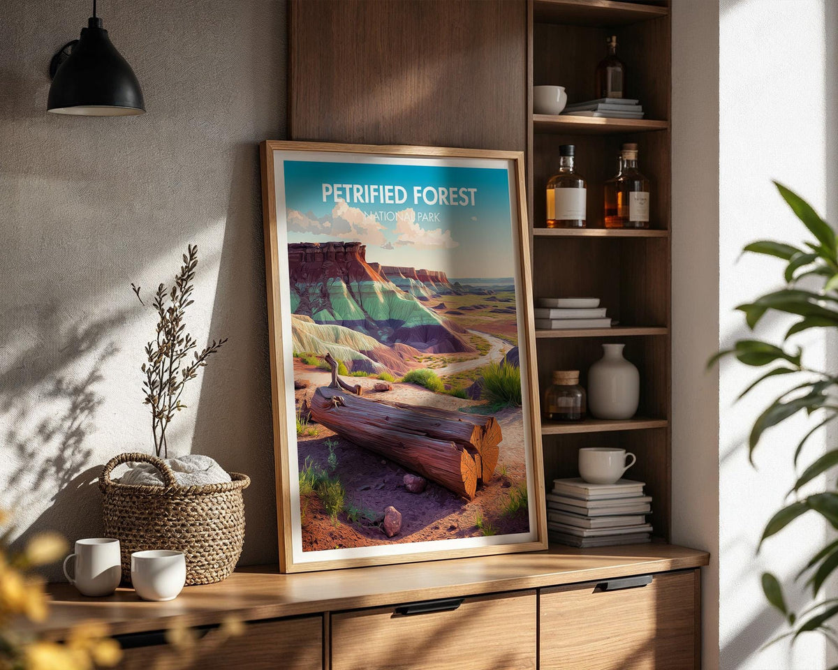 Petrified Forest National Park Poster - WanderWall
