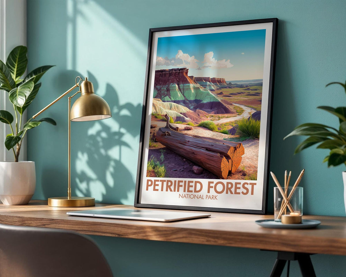 Petrified Forest National Park Poster - WanderWall