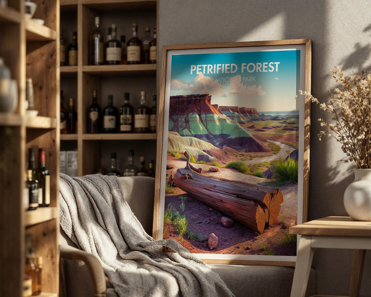 Petrified Forest National Park Poster - WanderWall