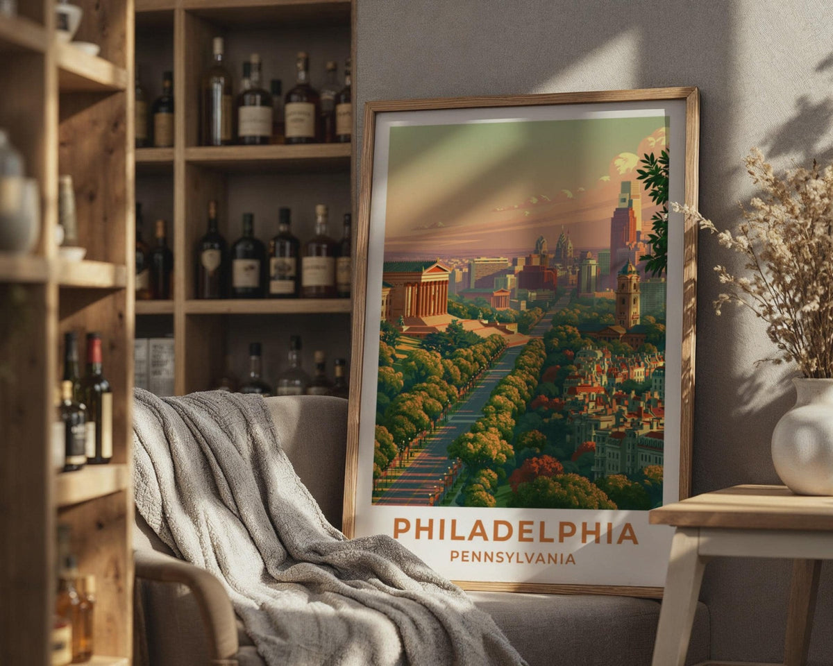 Philadelphia Poster - WanderWall