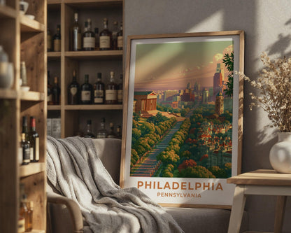 Philadelphia Poster - WanderWall