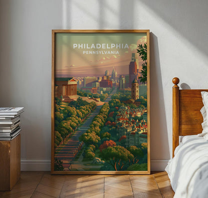Philadelphia Poster - WanderWall