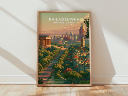 Philadelphia Poster - WanderWall