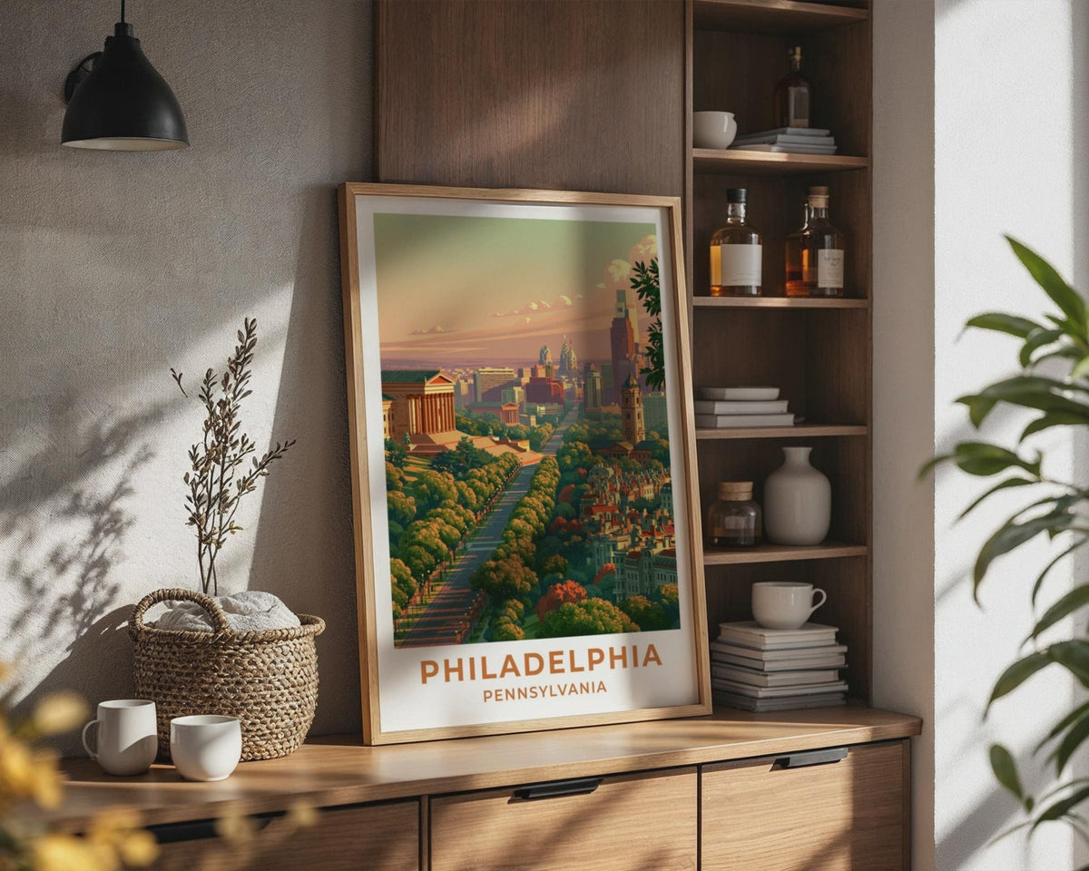 Philadelphia Poster - WanderWall