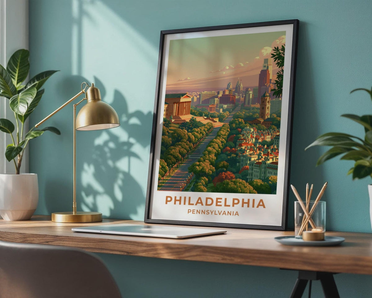 Philadelphia Poster - WanderWall