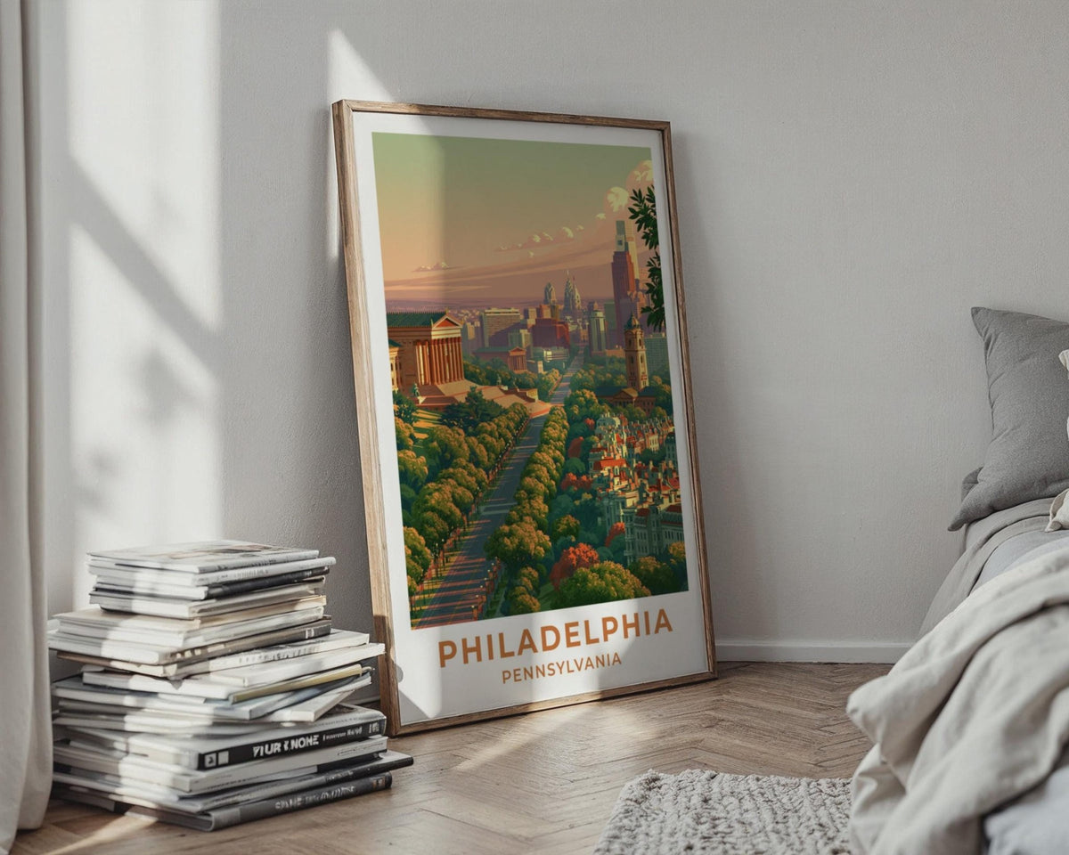 Philadelphia Poster - WanderWall