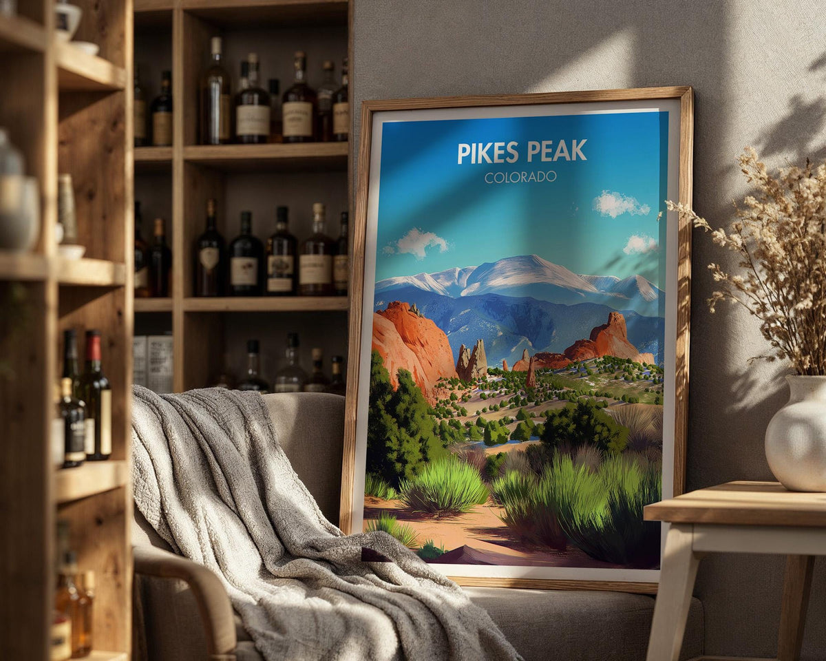 Pikes Peak Poster - WanderWall