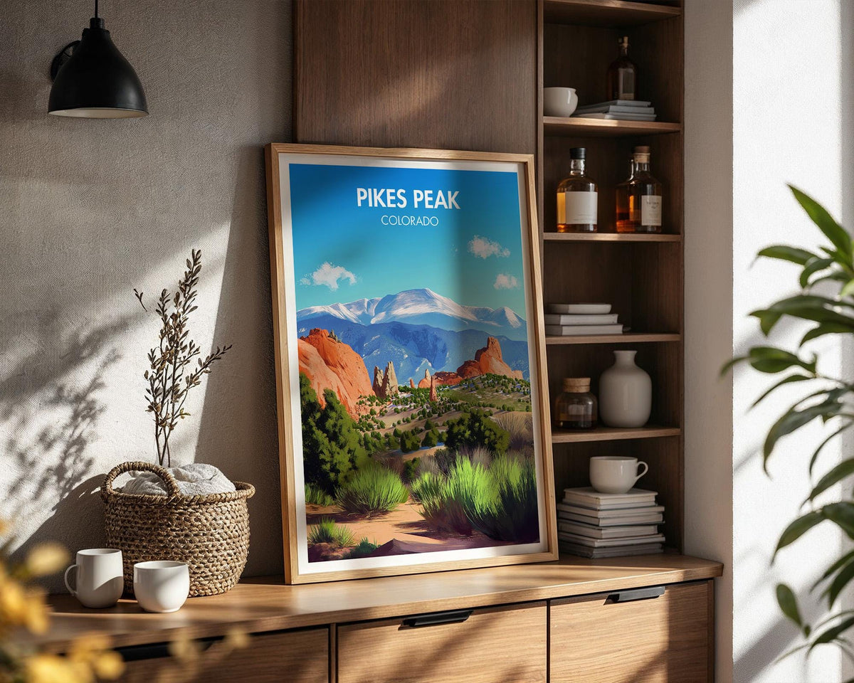 Pikes Peak Poster - WanderWall