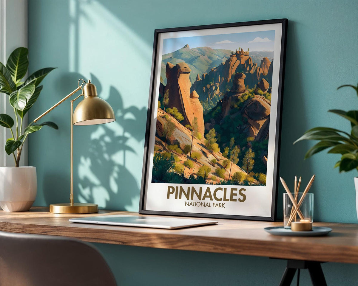 Pinnacles National Park Poster - WanderWall