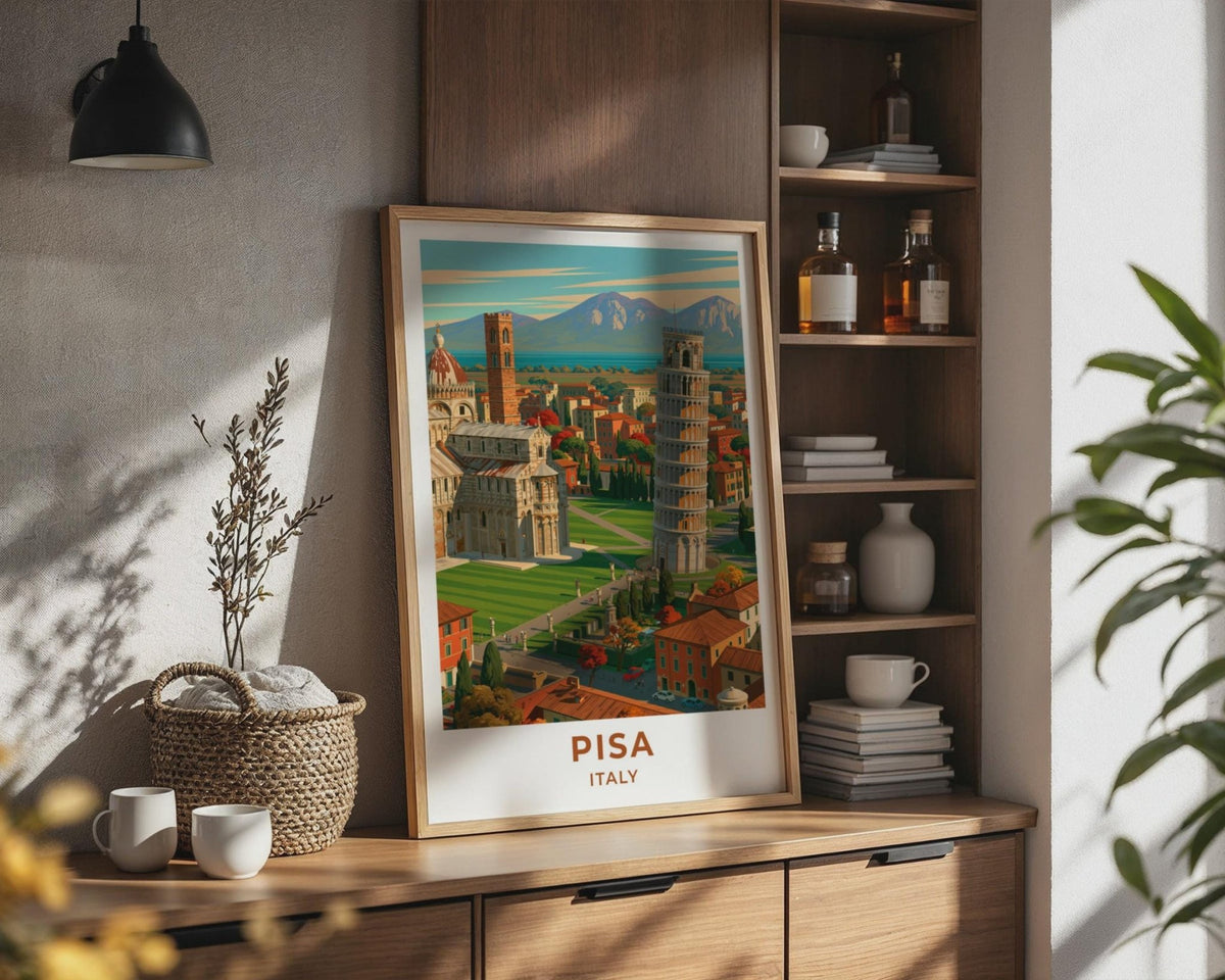 Pisa Poster - WanderWall