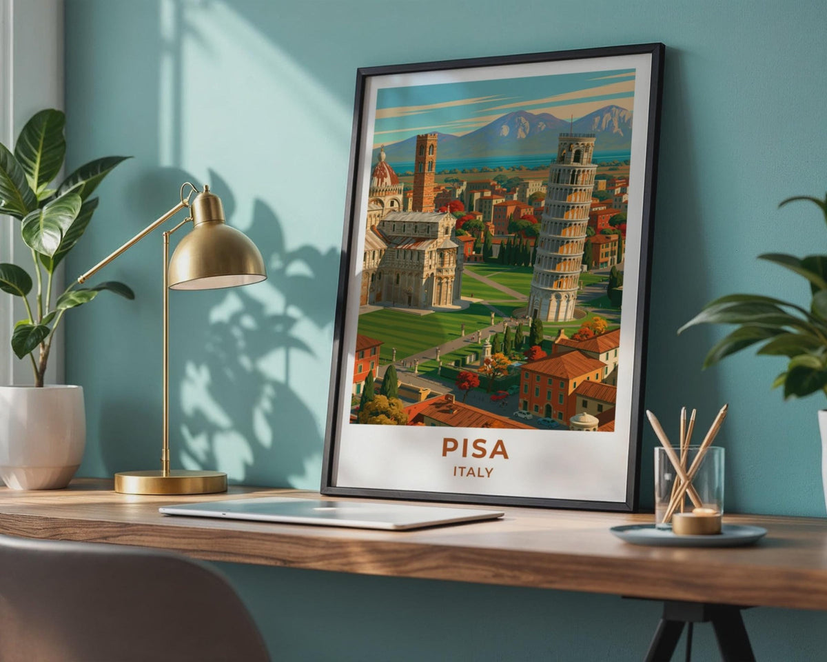 Pisa Poster - WanderWall