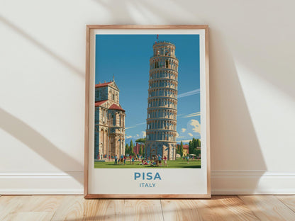 Pisa Poster - WanderWall