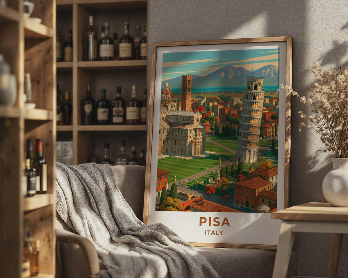 Pisa Poster - WanderWall