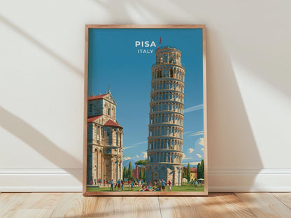 Pisa Poster - WanderWall