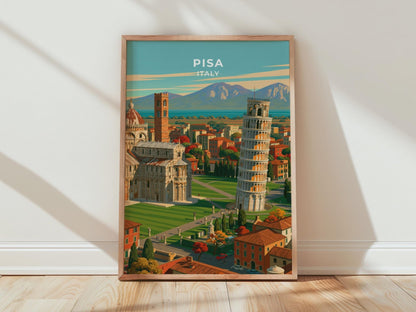 Pisa Poster - WanderWall