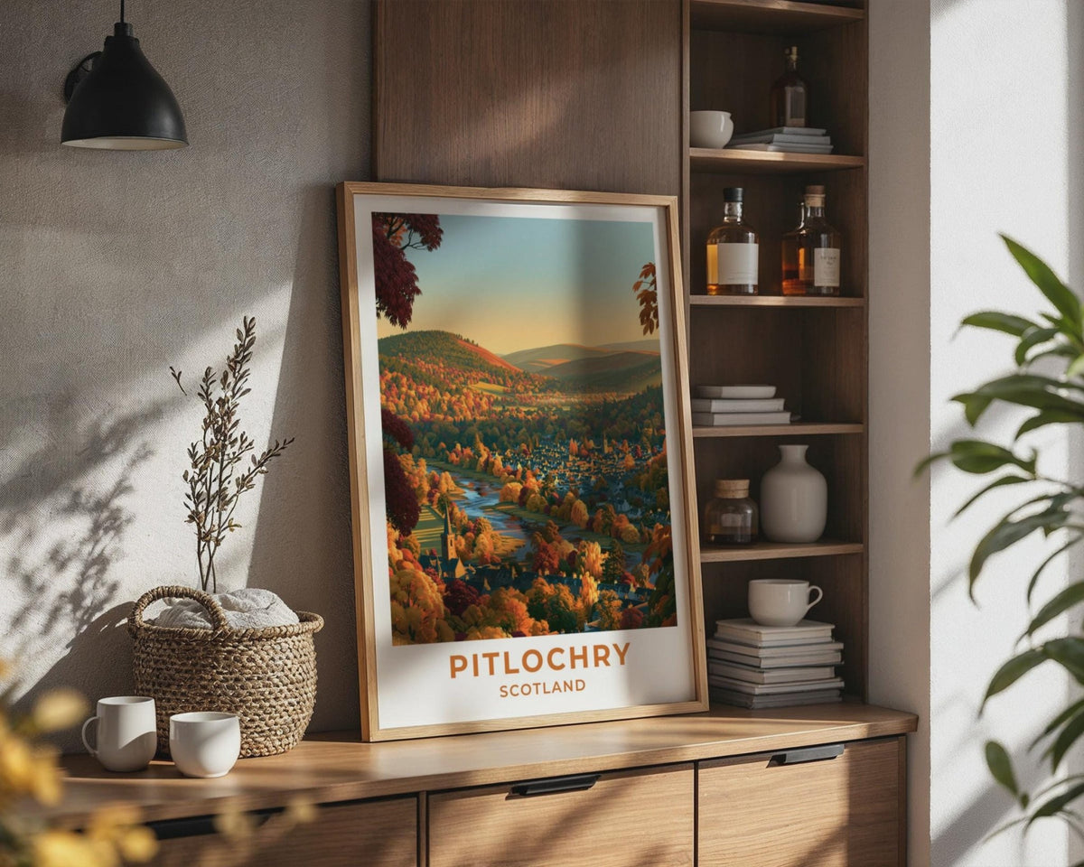 Pitlochry Poster - WanderWall