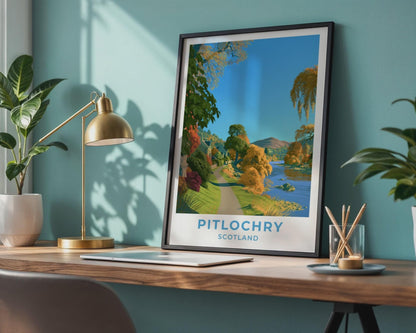 Pitlochry Poster - WanderWall