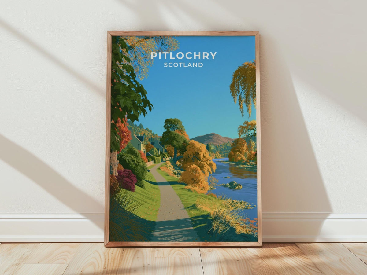 Pitlochry Poster - WanderWall