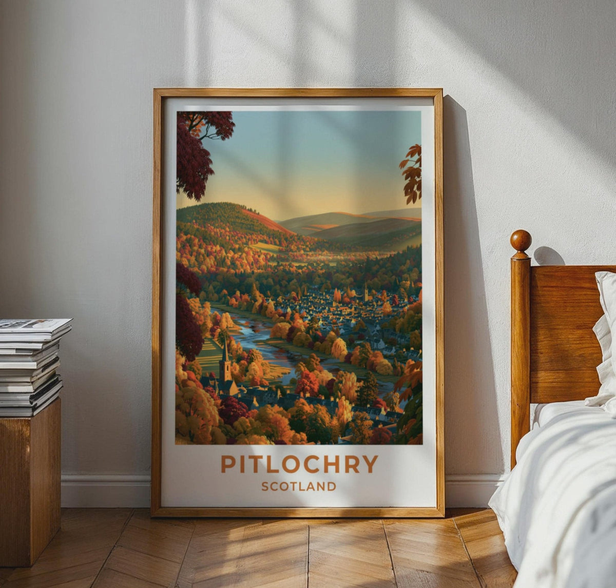 Pitlochry Poster - WanderWall