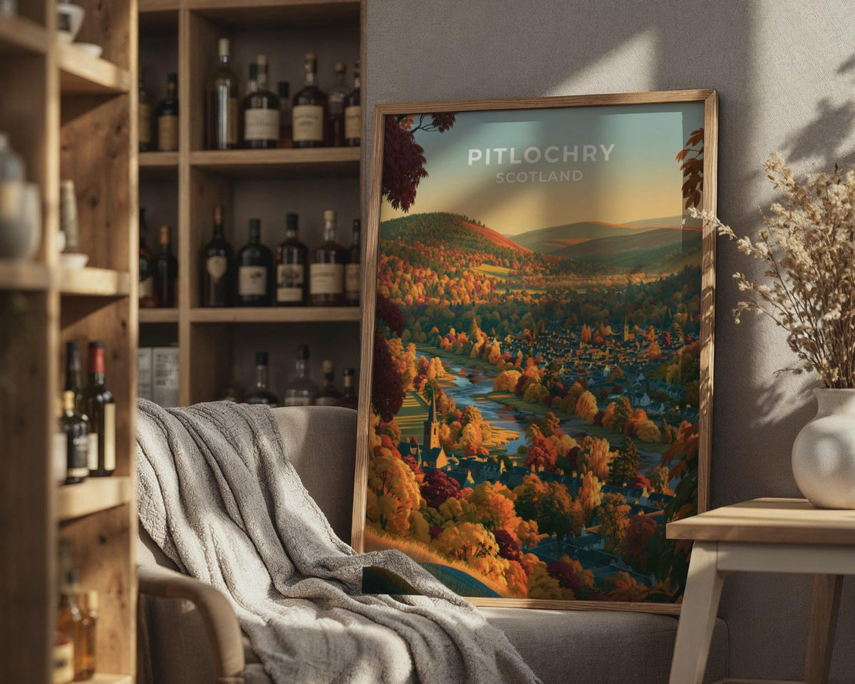Pitlochry Poster - WanderWall