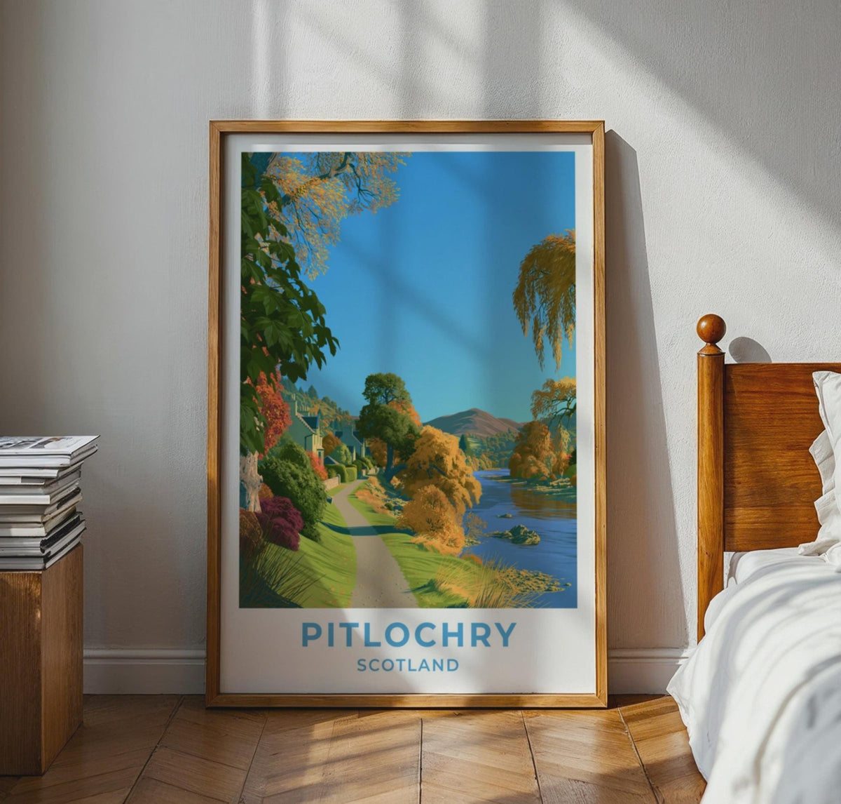 Pitlochry Poster - WanderWall