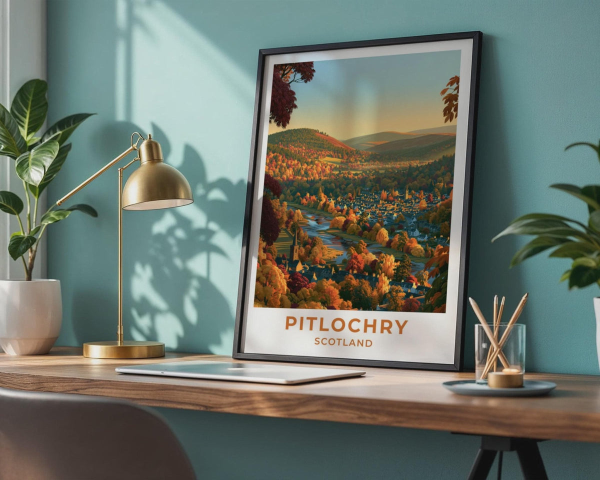 Pitlochry Poster - WanderWall