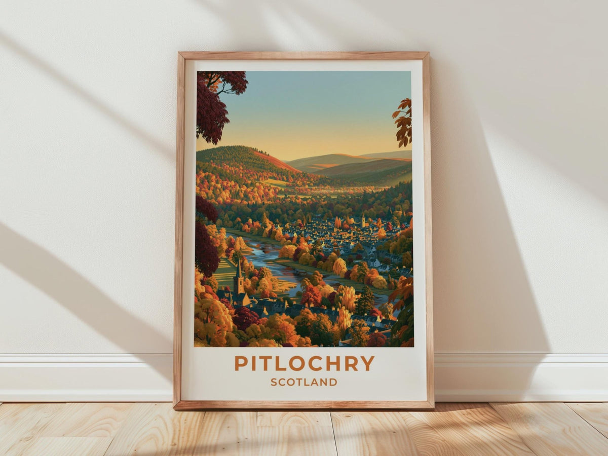 Pitlochry Poster - WanderWall