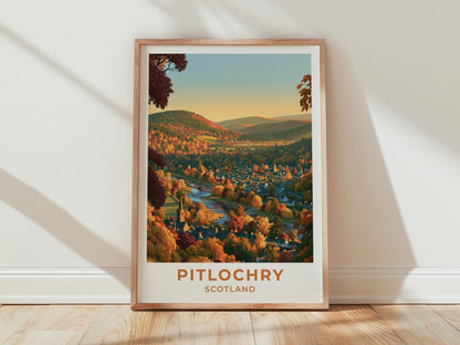 Pitlochry Poster - WanderWall