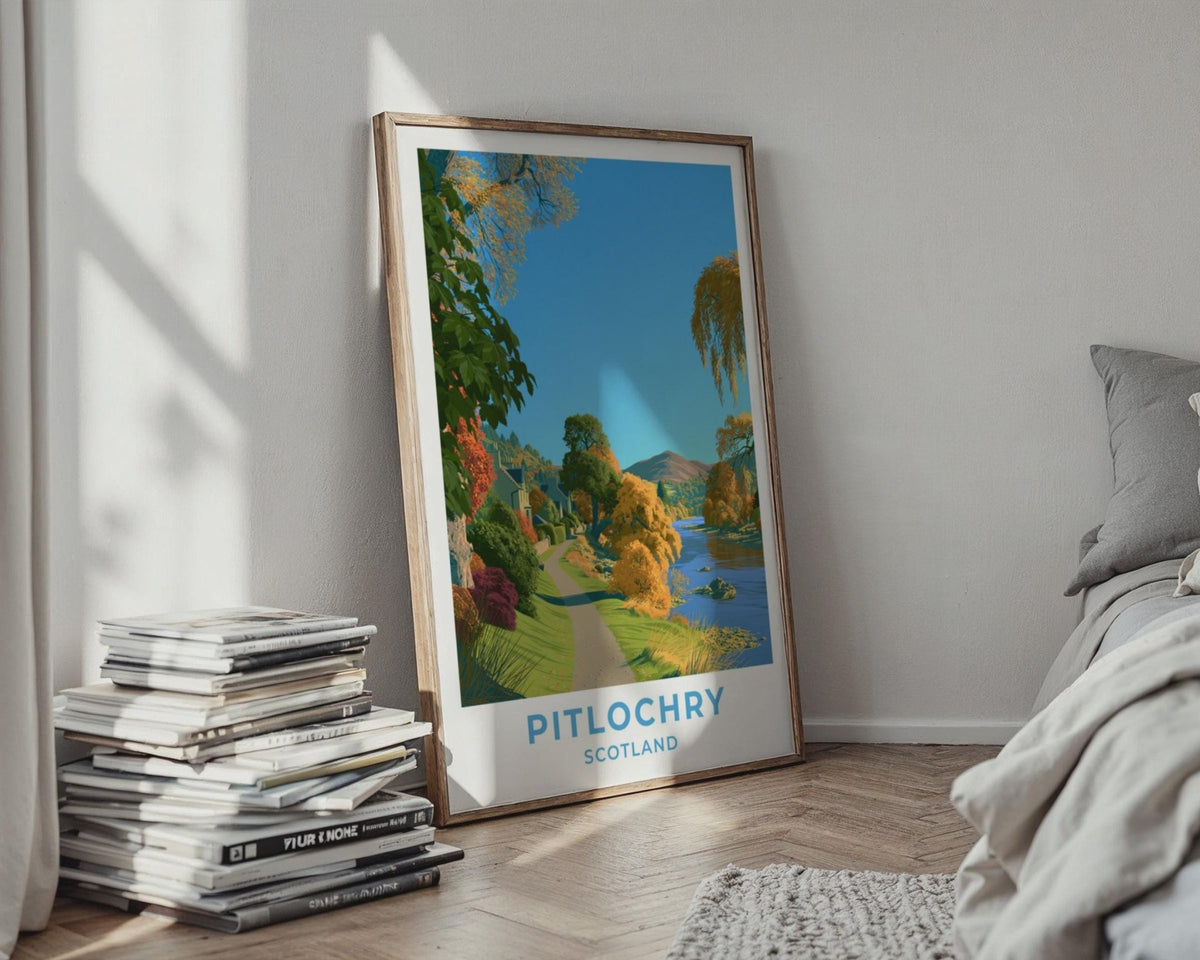 Pitlochry Poster - WanderWall