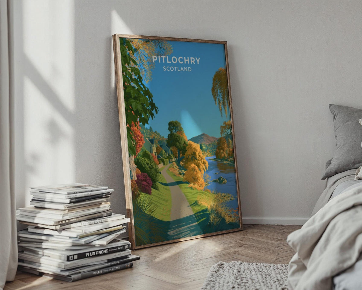 Pitlochry Poster - WanderWall