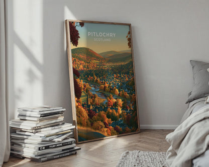 Pitlochry Poster - WanderWall