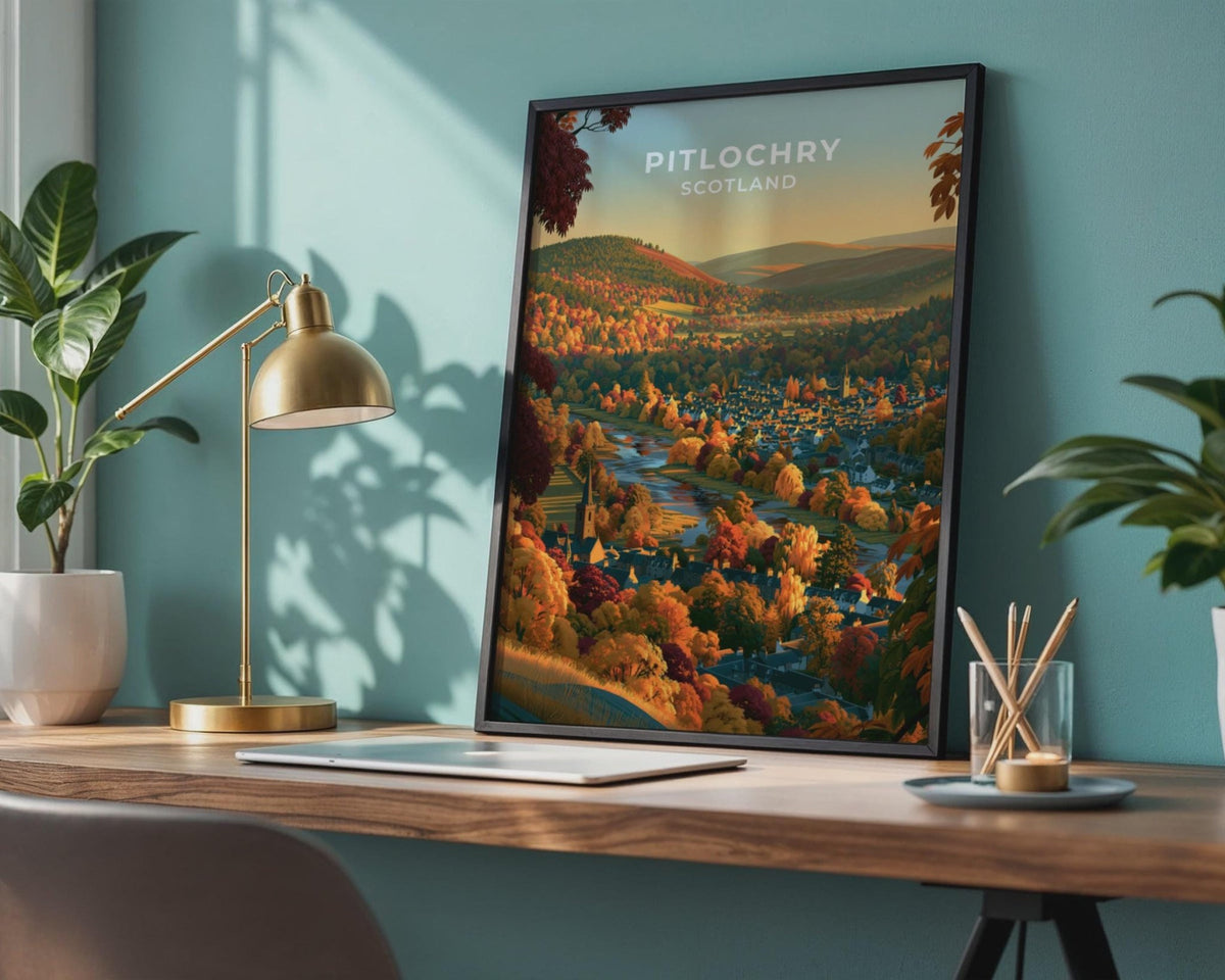 Pitlochry Poster - WanderWall