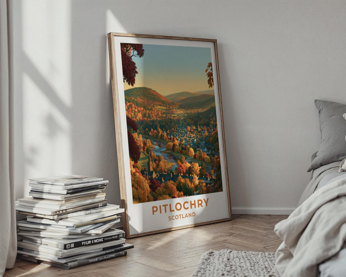 Pitlochry Poster - WanderWall