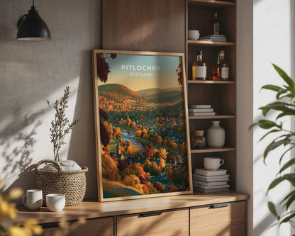 Pitlochry Poster - WanderWall