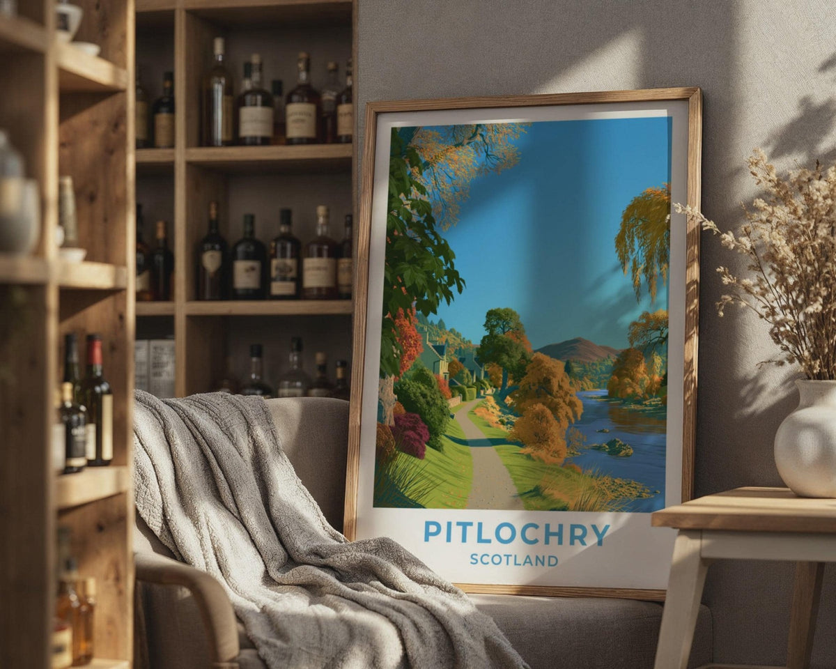 Pitlochry Poster - WanderWall