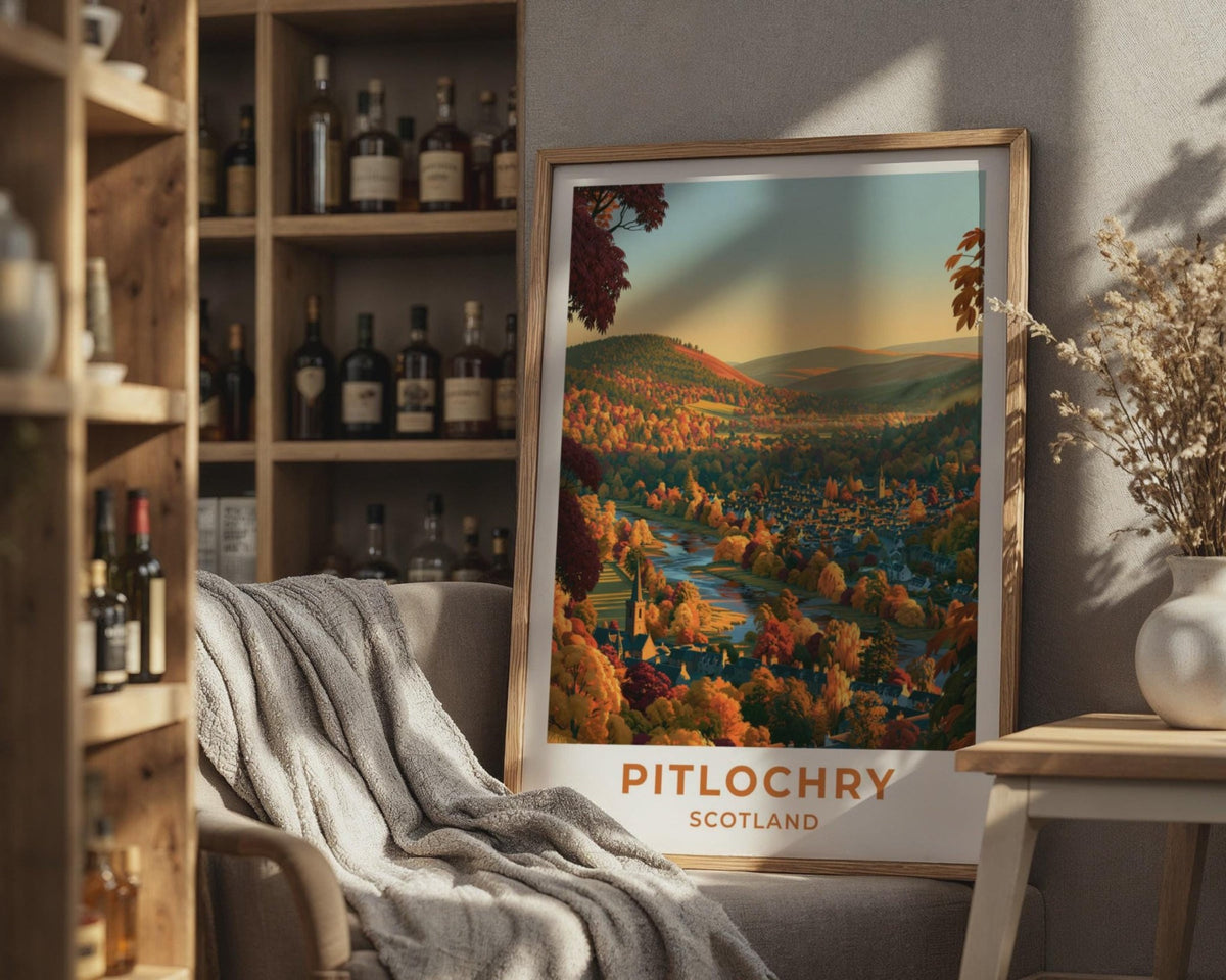 Pitlochry Poster - WanderWall