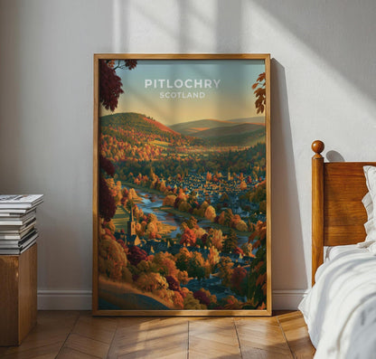 Pitlochry Poster - WanderWall