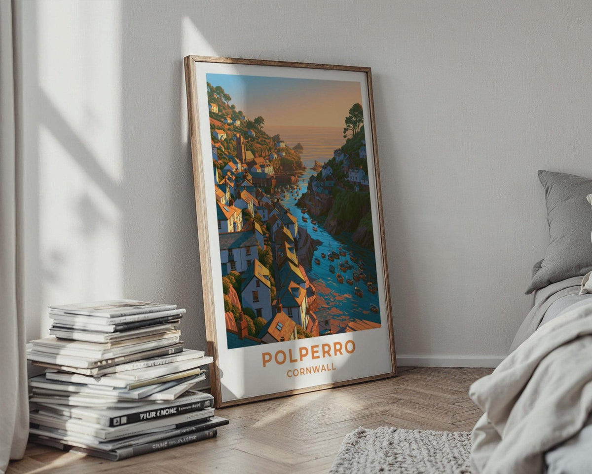 Polperro Poster - WanderWall