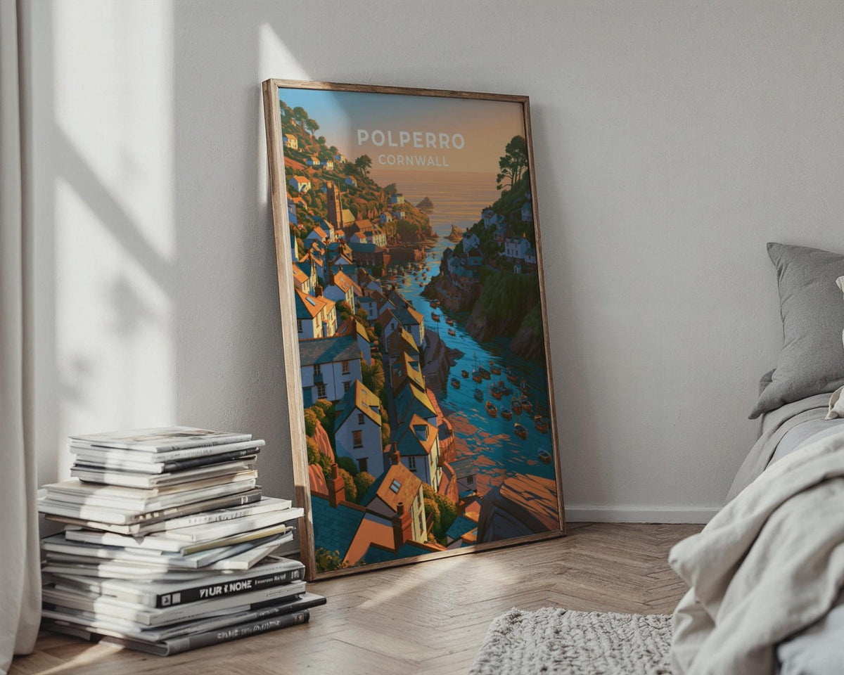Polperro Poster - WanderWall