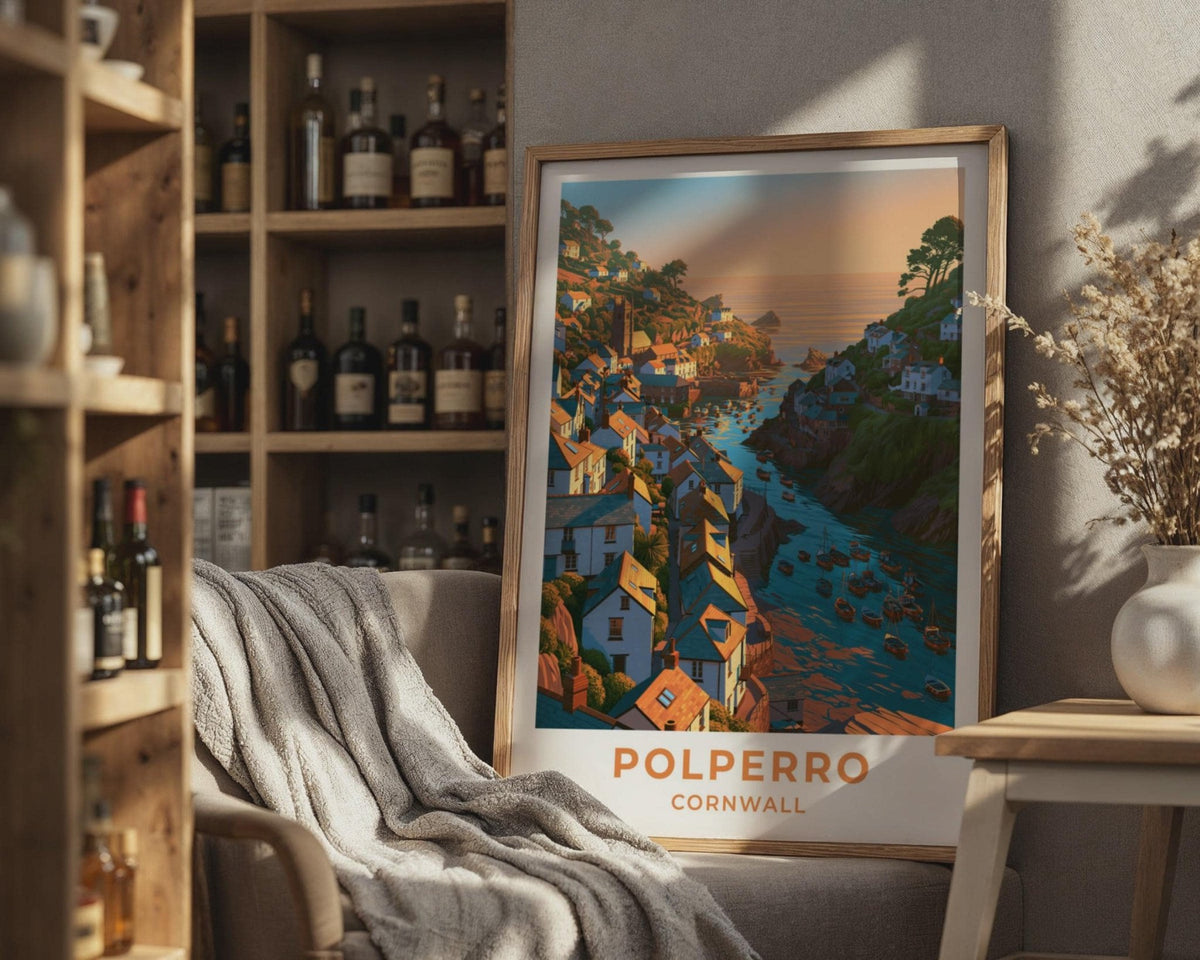 Polperro Poster - WanderWall