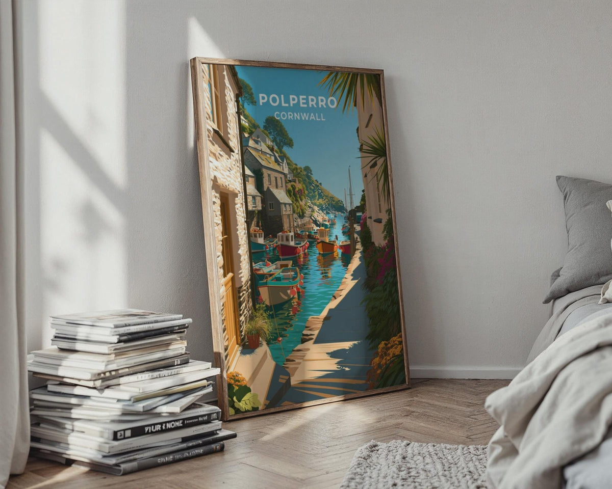Polperro Poster - WanderWall