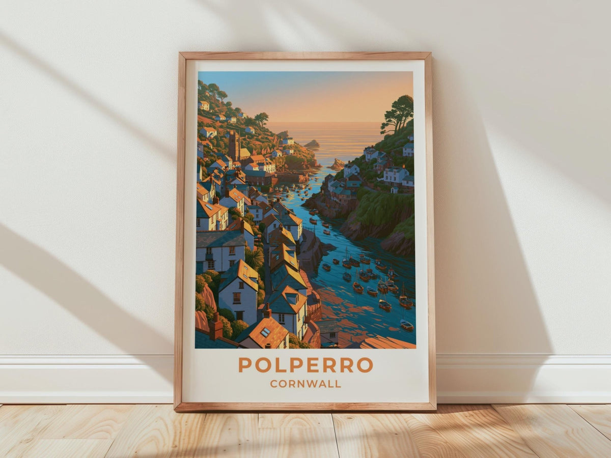 Polperro Poster - WanderWall