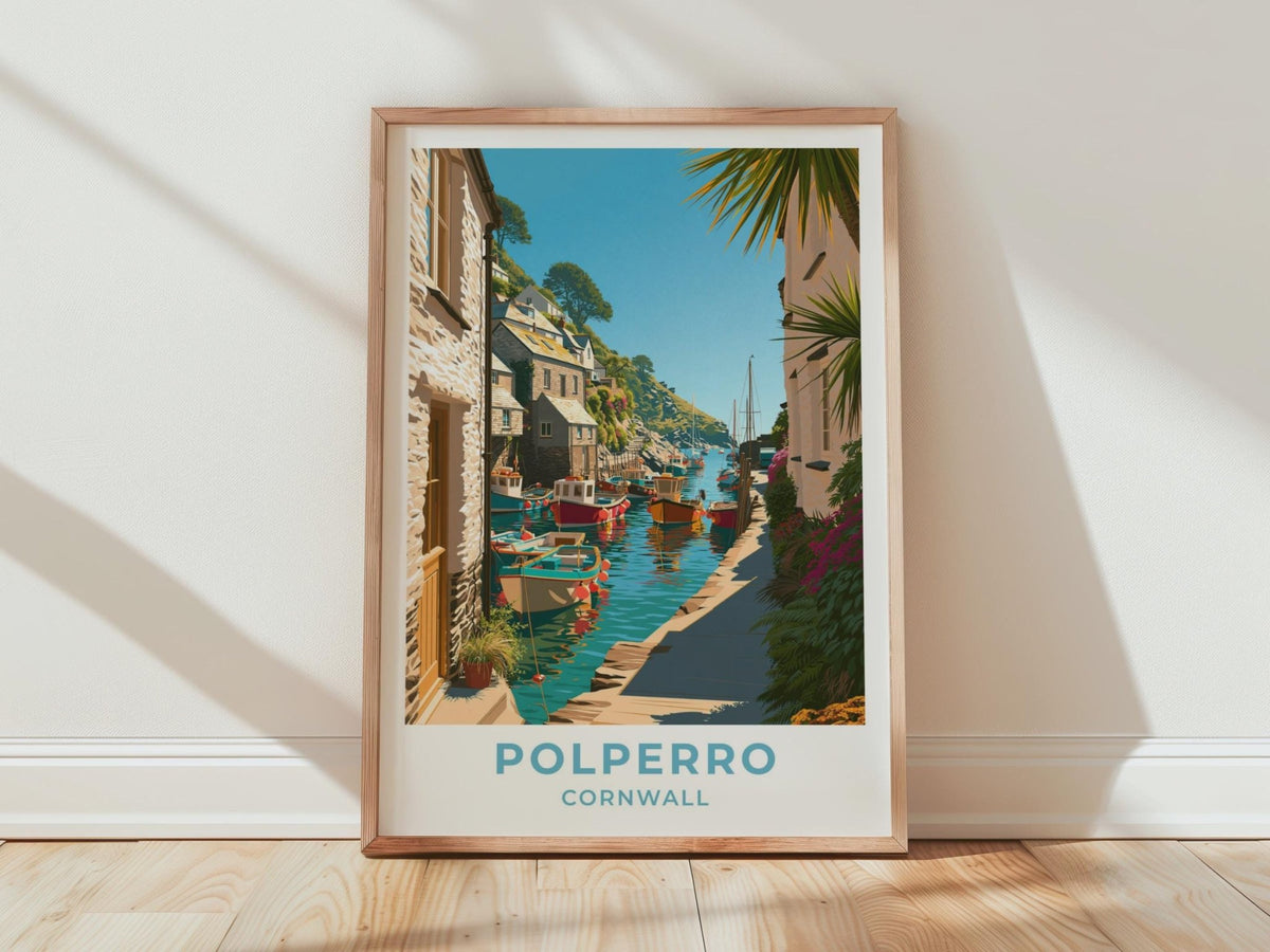 Polperro Poster - WanderWall